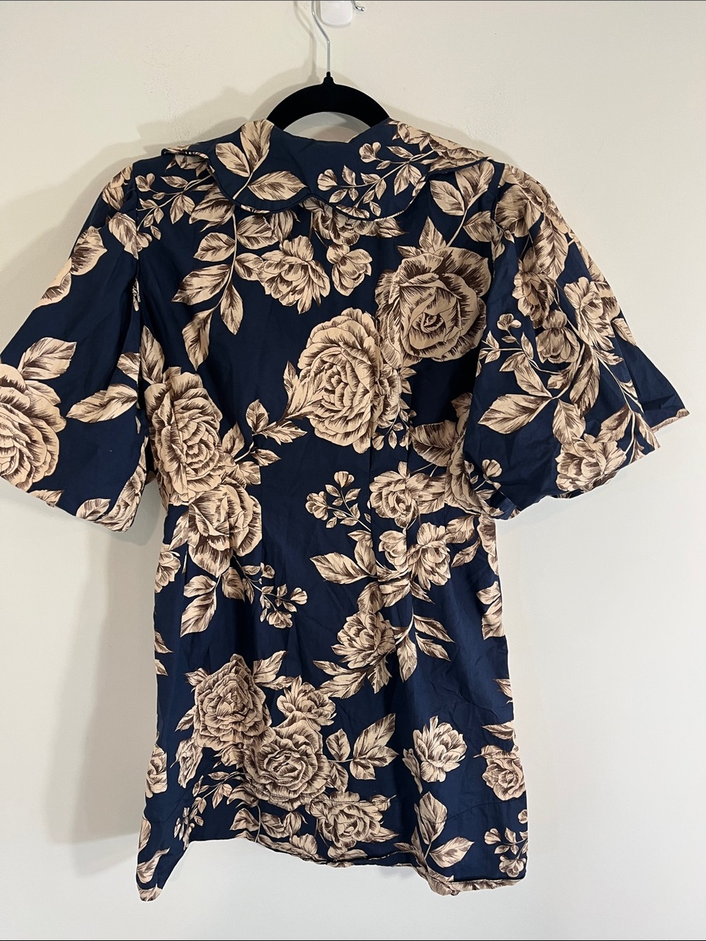OLIVACEOUS ROSEWOOD REVERIE BUTTON DOWN MINI DRESS medium - Picture 6 of 10